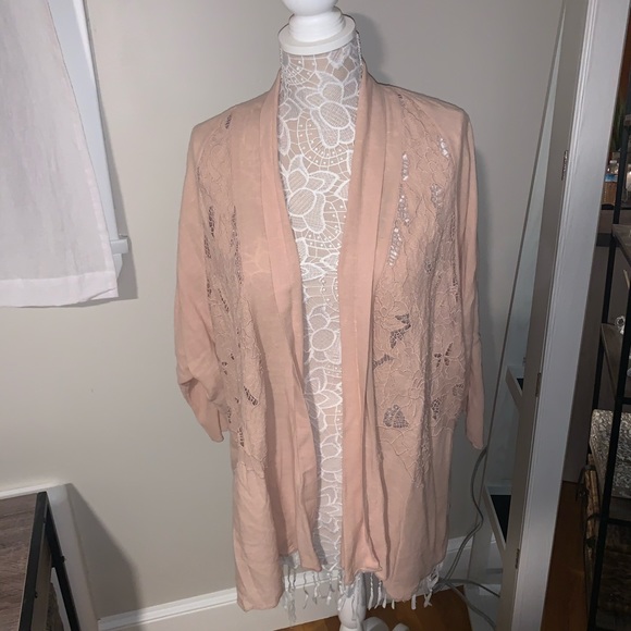 Free People Cool Nights Crochet Cardigan - Picture 6 of 8